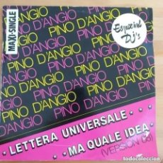 Discos de vinilo: PINO D´ANGIO - LETTERA UNIVERSALE (MX) 1988. Lote 338603708