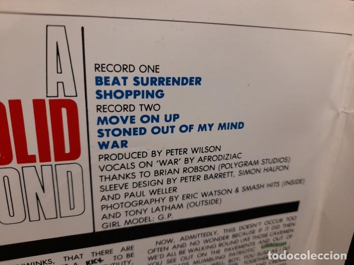 Discos de vinilo: DOBLE SINGLE DE THE JAM : BEAT SURRENDER - Foto 3