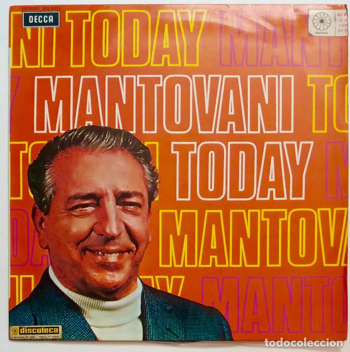 Discos de vinilo: MANTOVANI, TODAY. LP ORIGINAL ESPA&Ntilde;A - Foto 1