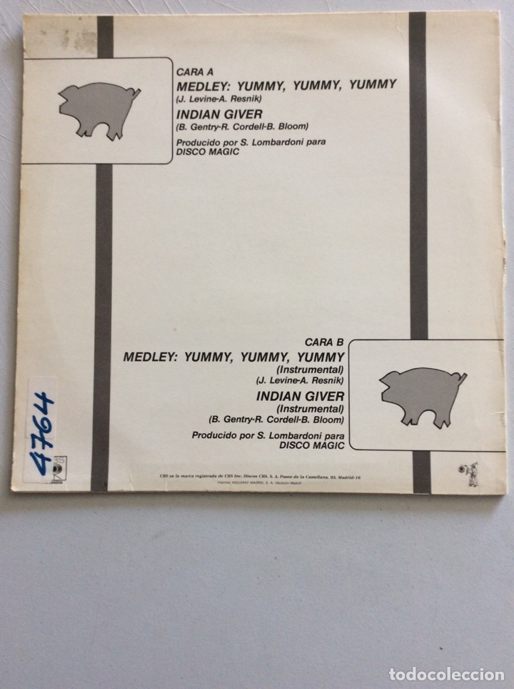 Discos de vinilo: Mex. Yummy giver. - Foto 2