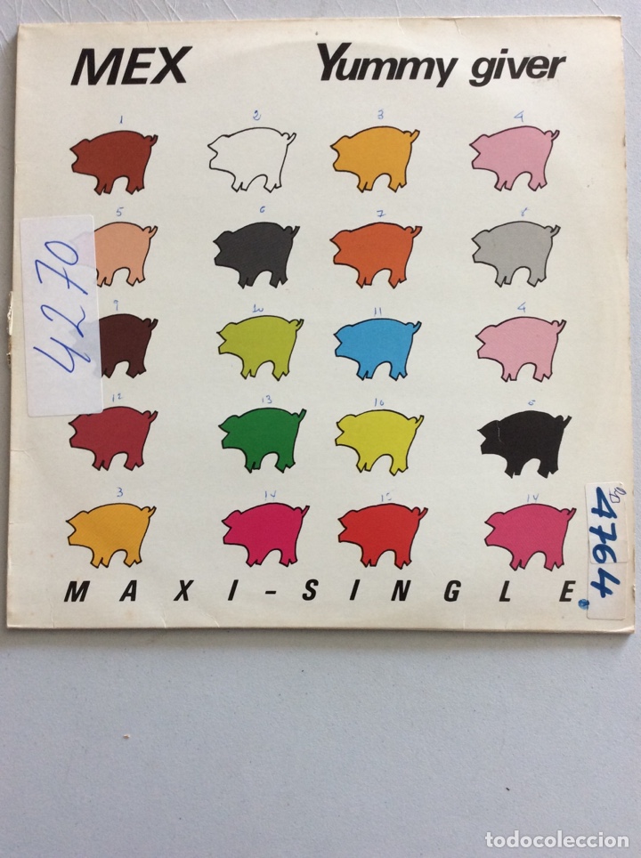 Discos de vinilo: Mex. Yummy giver. - Foto 1