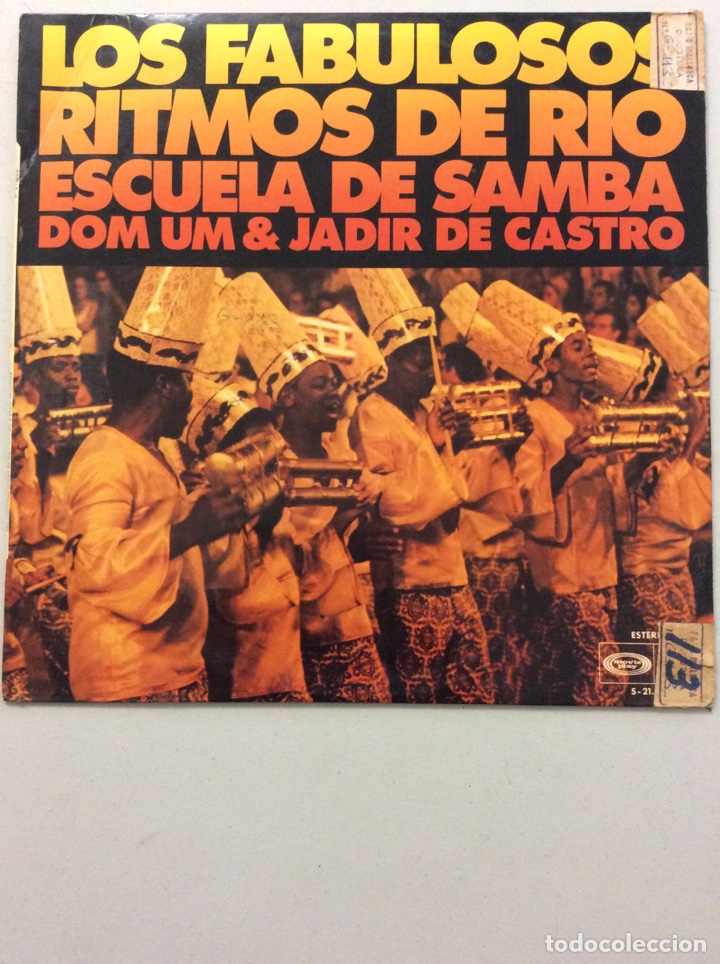 Dischi in vinile: Los fabulosos ritmos de Rio. Escuela de samba Dom Um & Jadir De Castro.