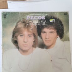 Discos de vinilo: PECOS CONCIERTO PARA ADOLESCENTES LP 1979. Lote 338685123