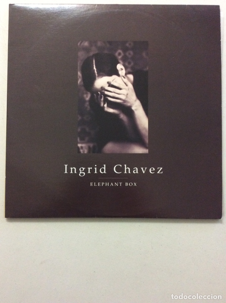 Vinyl records: Ingrid Chavez. Elephant box. Doble LP. Dos discos.