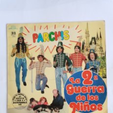 Discos de vinilo: PARCHIS LA 2° GUERRA DE LOS NIÑOS DISCO BSO AÑOS 80 LP. Lote 338703743