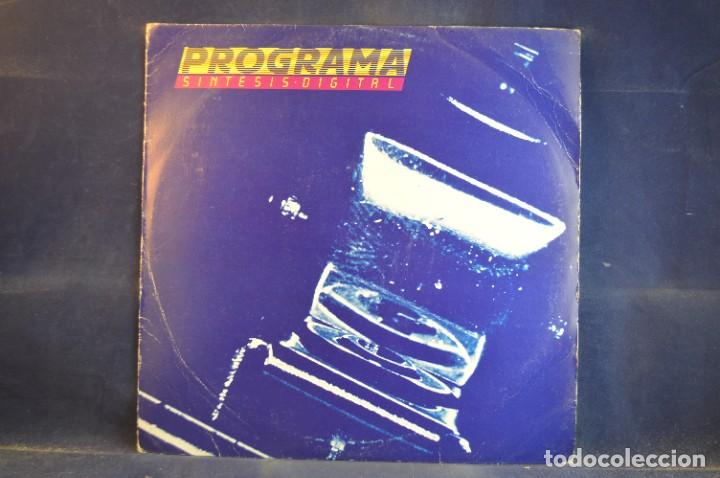 Discos de vinilo: PROGRAMA - SINTESIS DIGITAL - LP - Foto 1