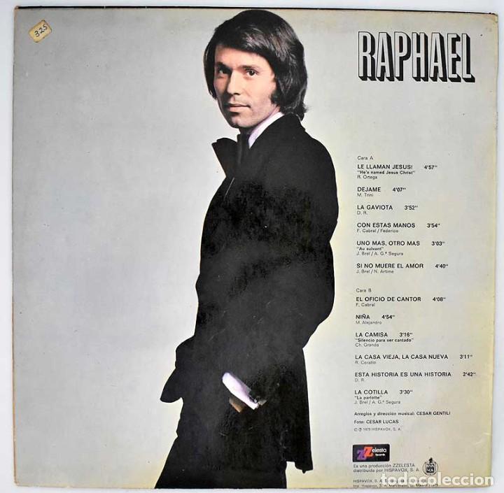 Discos de vinilo: Raphael - Le Llaman Jesus!. LP - Foto 2