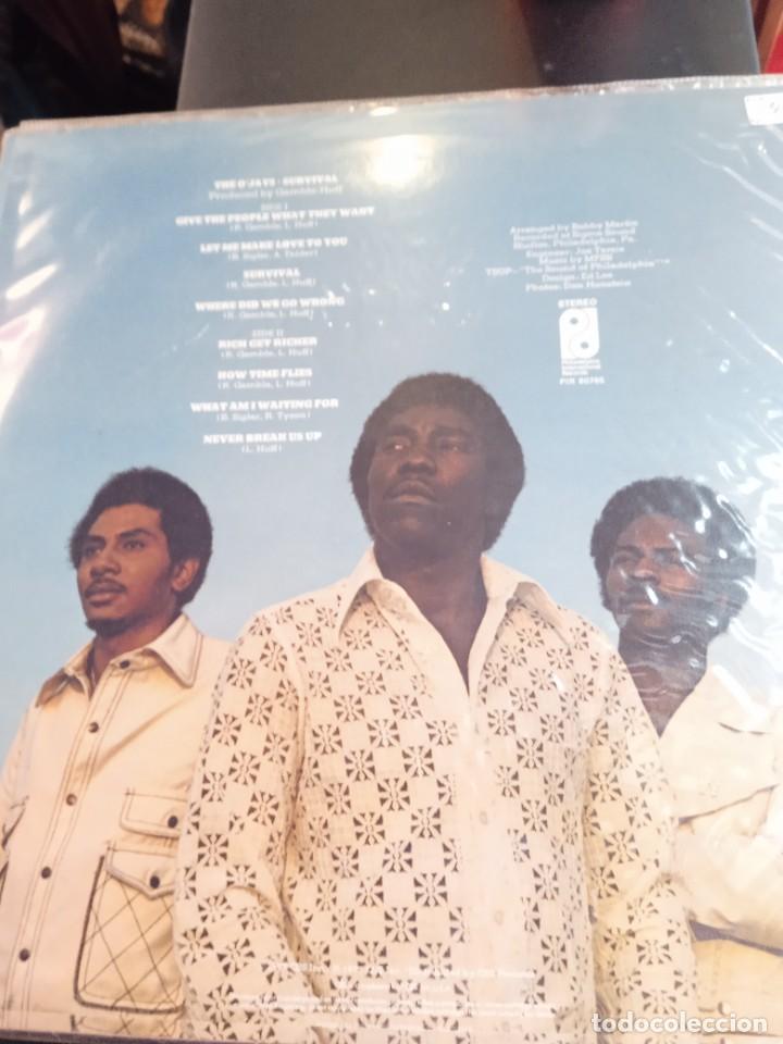 Discos de vinilo: THE O&acute;JAYS- SURVIVAL. LP - Foto 2