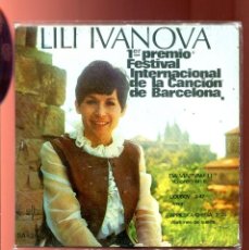 Discos de vinilo: A- LILI IVANOVA.. FESTIVAL INTERNACIONAL CANCIÓN BARCELONA. SAYTON 1968. EP. Lote 338742943