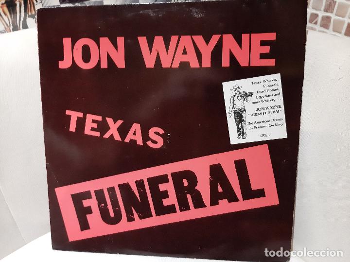 Discos de vinilo: JON WAYNE -TEXAS FUNERAL- (1985) LP DISCO VINILO - Foto 1