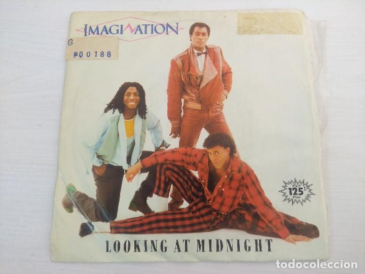 Discos de vinilo: IMAGINATION/LOOKING AT MIDNIGHT/SINGLE. - Foto 1