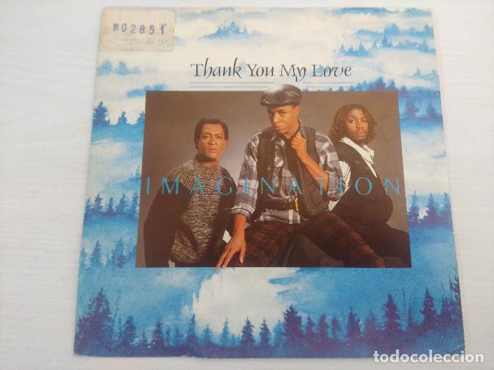 Discos de vinilo: IMAGINATION/THAN YOU MY LOVE/SINGLE. - Foto 1