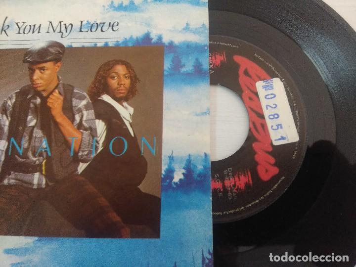 Discos de vinilo: IMAGINATION/THAN YOU MY LOVE/SINGLE. - Foto 2