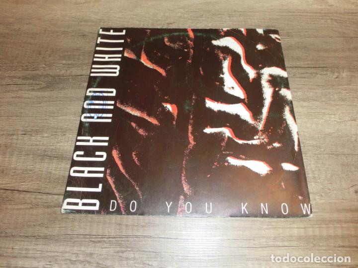 Discos de vinilo: BLACK AND WHITE - DO YOU KNOW - Foto 1