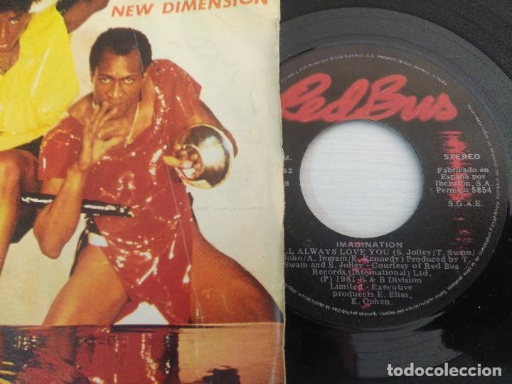 Discos de vinilo: IMAGINATION/NEW DIMENSION/SINGLE. - Foto 2