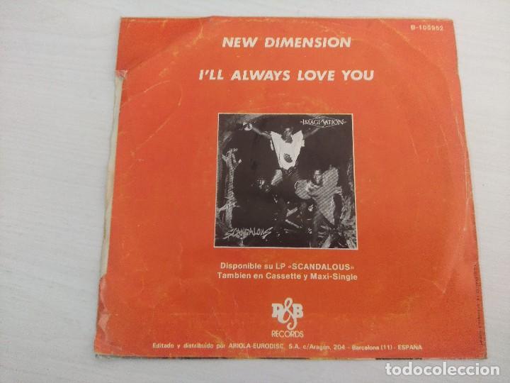 Discos de vinilo: IMAGINATION/NEW DIMENSION/SINGLE. - Foto 3