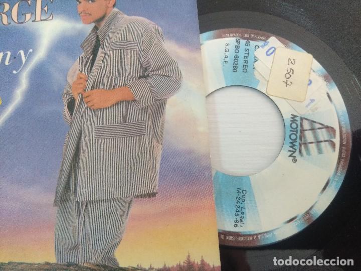 Discos de vinilo: DEBARGE/WHOS JOHNNY/SINGLE. - Foto 2