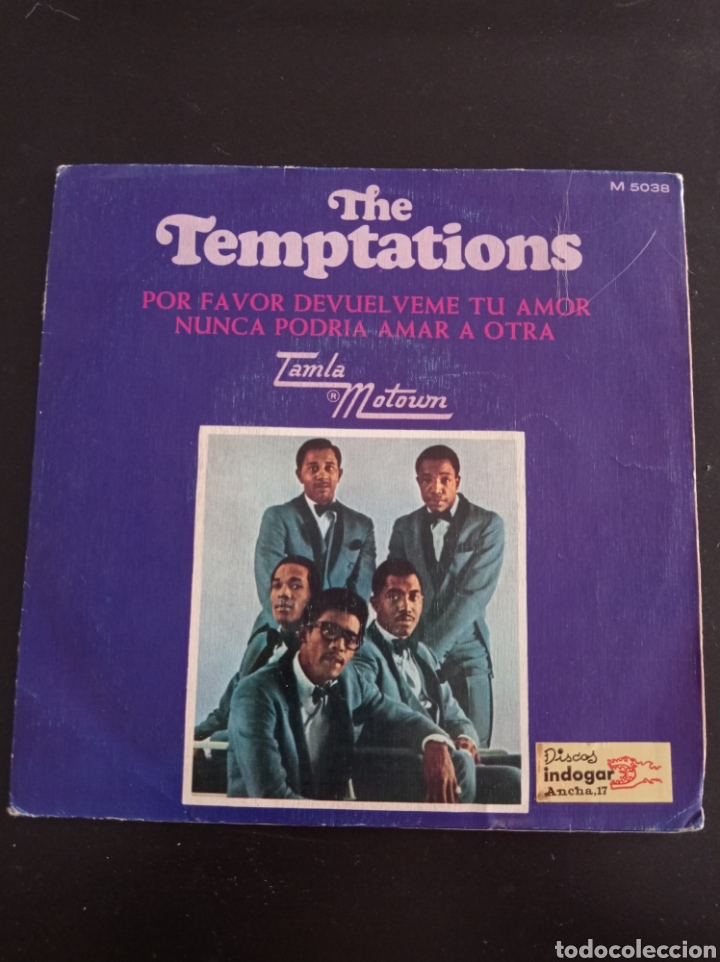 Discos de vinilo: THE TEMPYATIONS 1968 , DISCO VINILO SINGLES - Foto 1