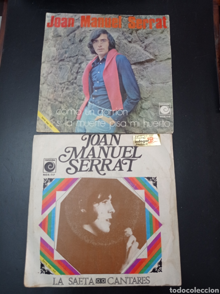 Discos de vinilo: JOAN MANUEL SERRAT 1970 DISCOS VINILO SINGLES - Foto 1