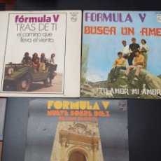 Discos de vinilo: FORMULA V AÑOS 70 ,3 DISCOS VINILO SINGLES