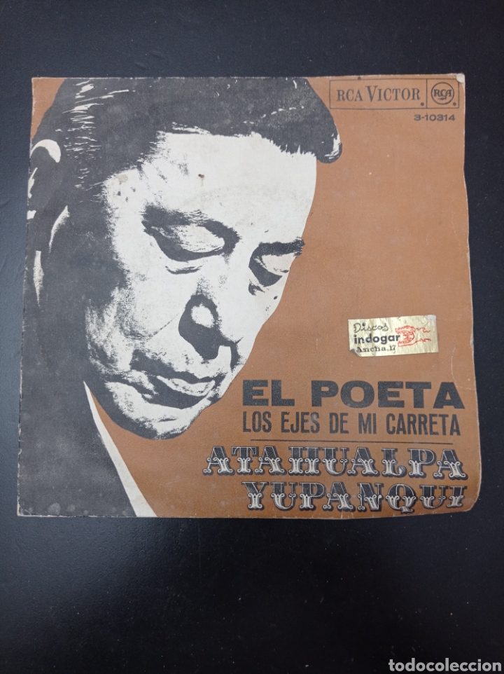 Discos de vinilo: ATAHUALA YUPANQUI 1968 DISCO VINILO SINGLES - Foto 1