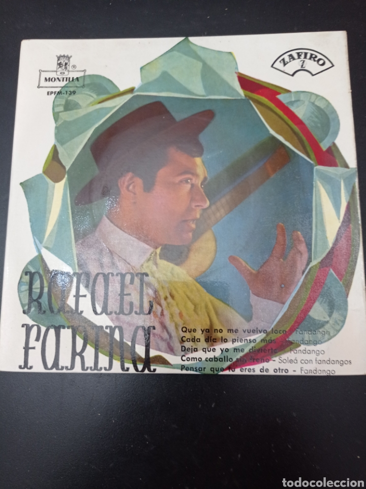 Discos de vinilo: RAFAEL FARINA 1959 , DISCO VINILO SINGLES - Foto 1