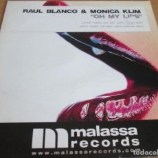 Discos de vinilo: RAUL BLANCO & MONICA KLIM. SPANIOS 12” 45 RPM MAXI SINGLE, 2005 EDITION. MUY BUEN ESTADO. Lote 338902853