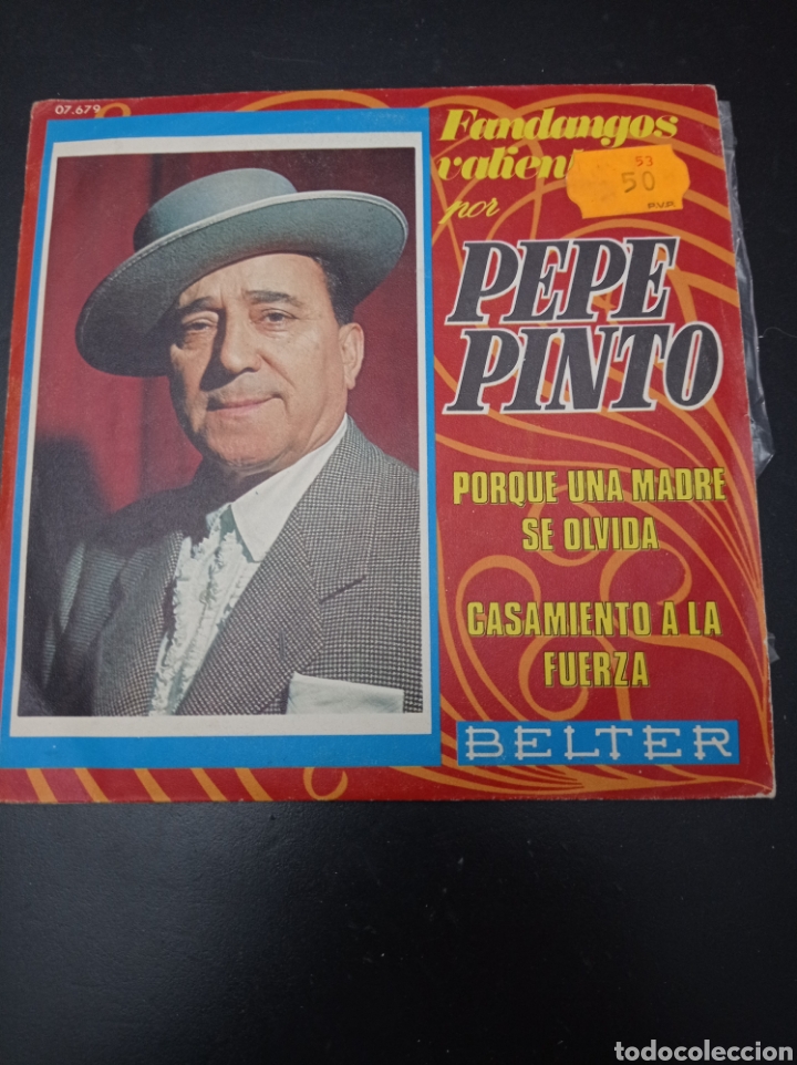 Discos de vinilo: PEPE PINTO 1970 , DISCO VINILO SINGLES - Foto 1