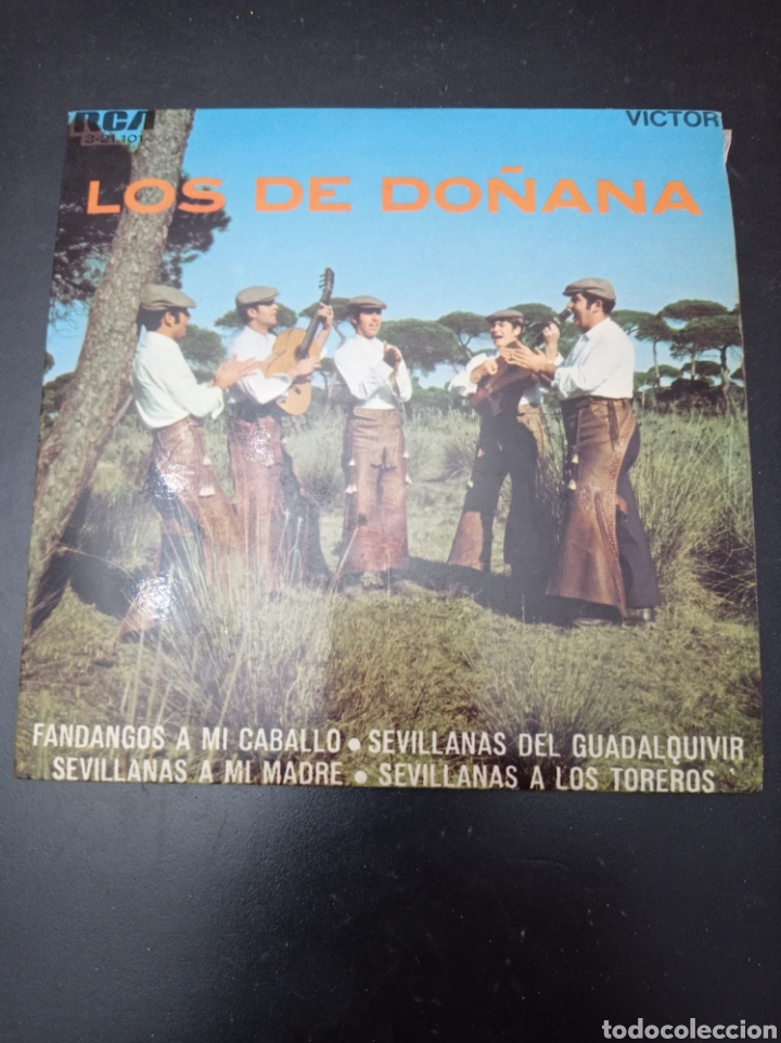 Discos de vinilo: LOS DE DO&Ntilde;ANA ,1970 , DISCO VINILO SINGLES - Foto 1