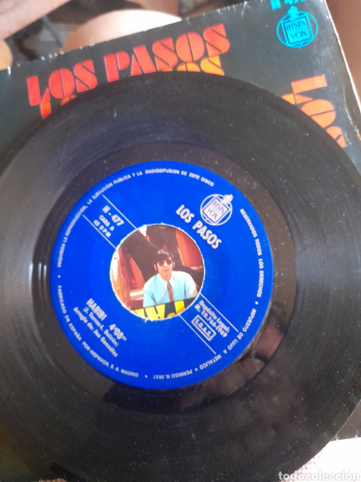 Discos de vinilo: Antiguo vinilo de Los Pasos - Foto 3
