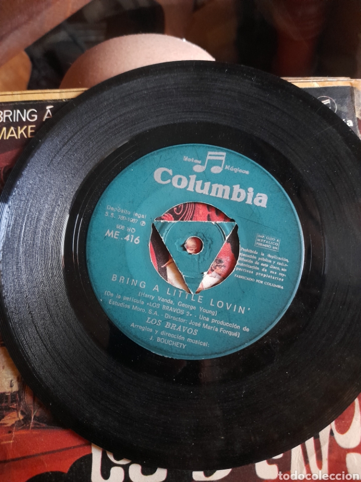 Discos de vinilo: Antiguo vinilo de Los Bravos - Foto 3