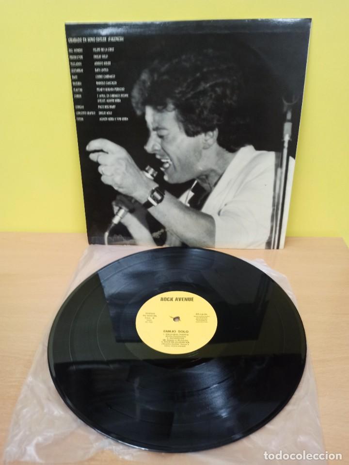 Discos de vinilo: DISCO DE VINILO - EMILIO SOLO - VIVE Y SIGUE - Foto 2