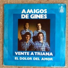 Discos de vinilo: AMIGOS DE GINES - VENTE A TRIANA. Lote 339016208