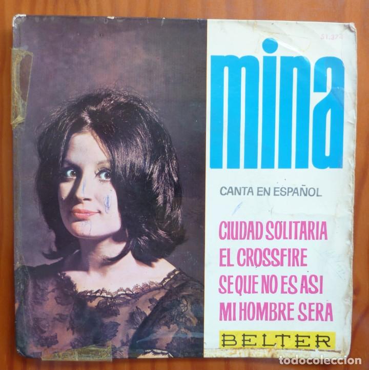 Discos de vinilo: MINA / EL CROSSFIRE+3 / 1964 / EP - Foto 1