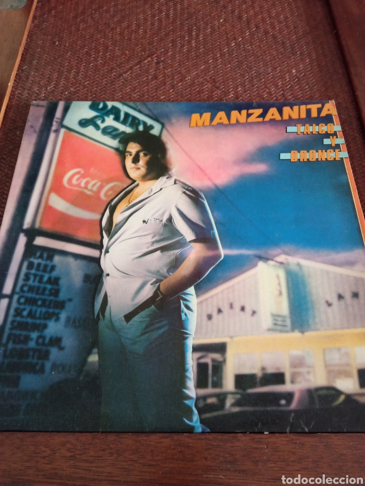 Discos de vinilo: Manzanita talco y bronce vinilo - Foto 1