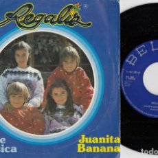 Discos de vinilo: REGALIZ - QUE NO PARE LA MUSICA - SINGLE DE VINILO - CS 1