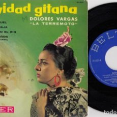 Discos de vinilo: DOLORES VARGAS - LA TERREMOTO - EL NIÑO MANUEL - EP DE VINILO - CS 1