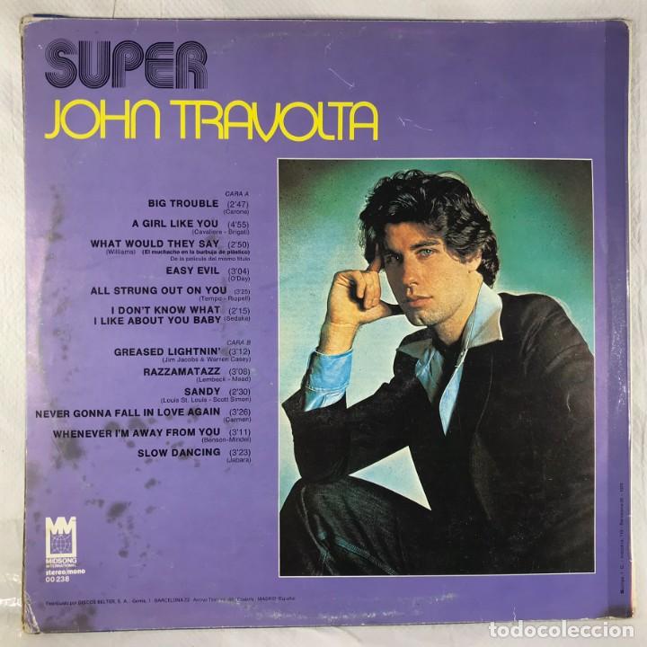Discos de vinilo: John Travolta &ndash; Super John Travolta - Vinyl, LP, Compilation - SPAIN - Foto 3