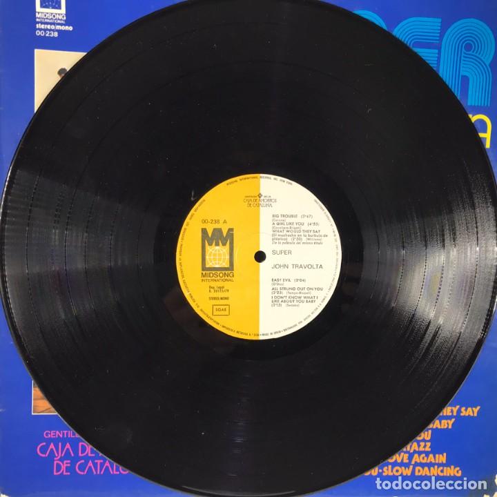 Discos de vinilo: John Travolta &ndash; Super John Travolta - Vinyl, LP, Compilation - SPAIN - Foto 4