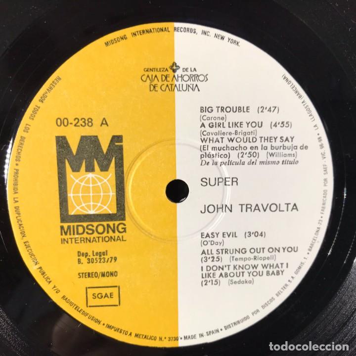 Discos de vinilo: John Travolta &ndash; Super John Travolta - Vinyl, LP, Compilation - SPAIN - Foto 5