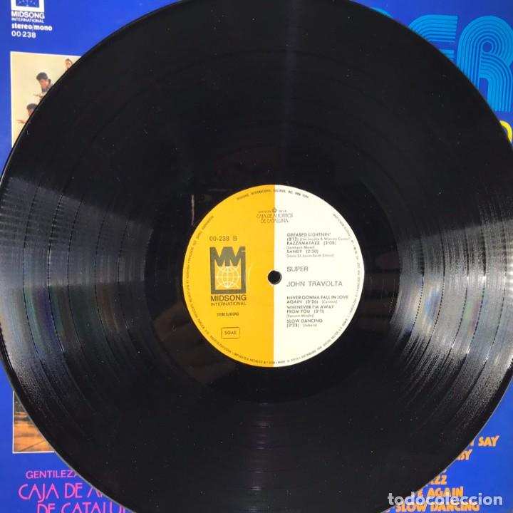 Discos de vinilo: John Travolta &ndash; Super John Travolta - Vinyl, LP, Compilation - SPAIN - Foto 6