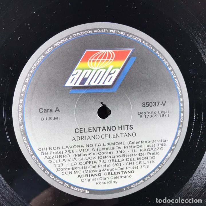 Discos de vinilo: Adriano Celentano &ndash; Celentano Hits - Vinyl, LP, Compilation, Reissue - SPAIN - Foto 4