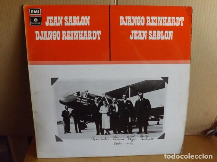 Discos de vinilo: DJANGO REINHARDT ---- JEAN SABLON - Foto 1