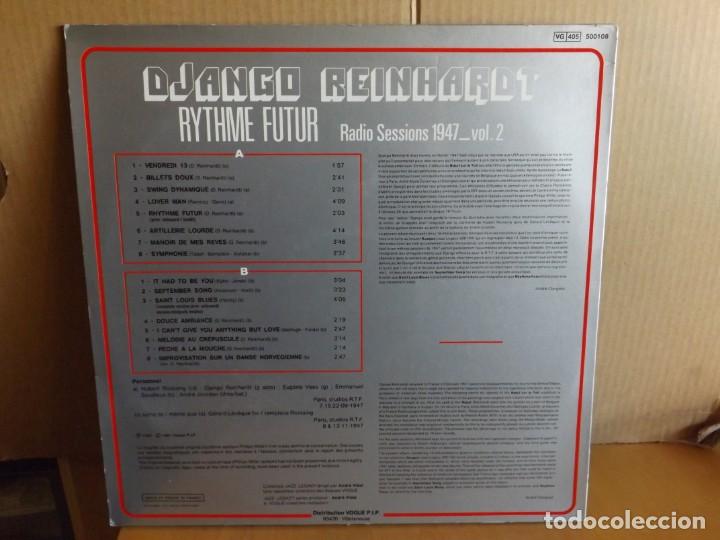 Discos de vinilo: DJANGO REINHARDT ---- RYTHME FUTUR - Foto 2