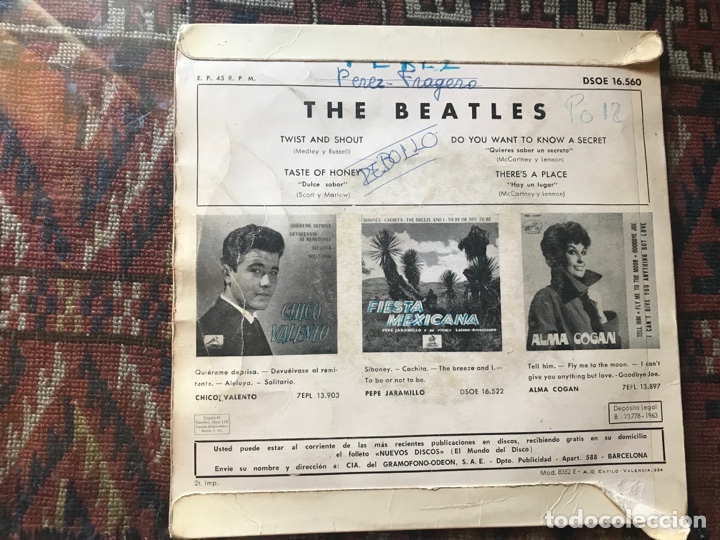 Discos de vinilo: The Beatles. Twist and shout - Foto 2