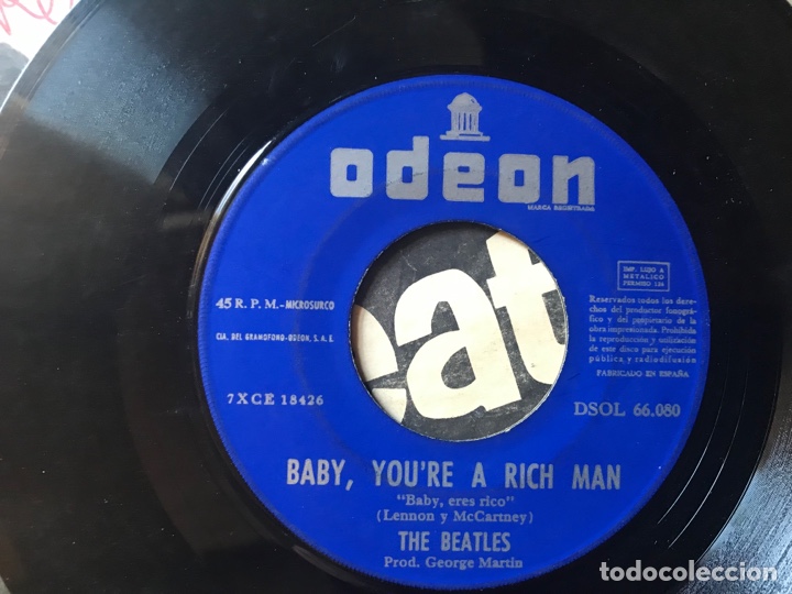 Discos de vinilo: The Beatles. Al you need is Love. Emi-Odeon - Foto 4