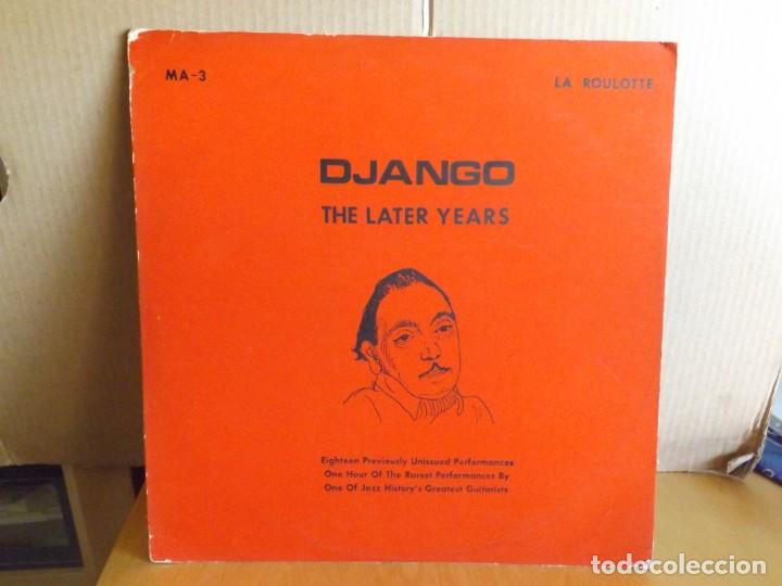 Discos de vinilo: DJANGO REINHARDT ---- THE LATER YEARS - Foto 1