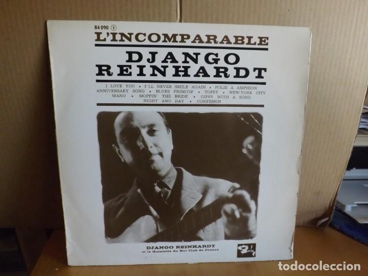 Discos de vinilo: DJANGO REINHARDT ---- L`INCOMPARABLE - Foto 1