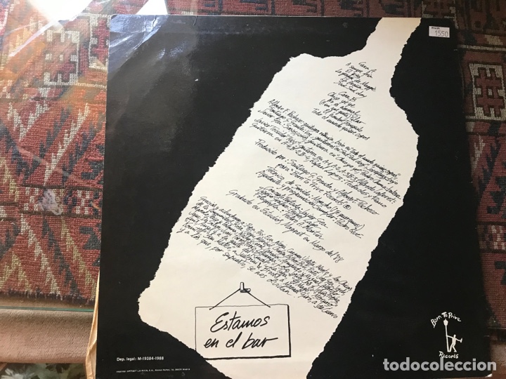 Discos de vinilo: Los Sobrios. A secas - Foto 2