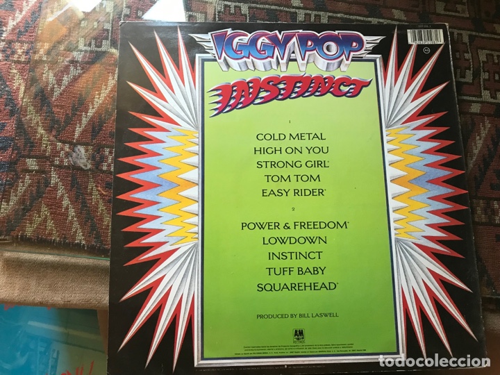 Discos de vinilo: Iggy Pop. Instinct - Foto 2